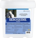Seroquine Pellets | Seroquine Pferdeberechnungsergänzung | Kräuter kostenlose Berechnungsergänzung für Pferde | Ideal zum Halten Ihres Pferdes ruhig vor dem Reisen | 20 lb