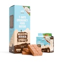 MRE Emergency Food Supply - 7-Tage Coconut Biscuit Bars MRE Meals Military 2024 Survival Kit - 20 Jahre Regal Leben Camping Wanderbedarf