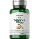 Piping Rock Cissus Quadrangularis Supplement 1800mg | 200 Kapseln | Ultra Konzentrat Kräuterextrakt | Non-GMO, Glutenfrei