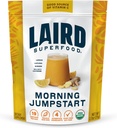 Laird Superfood Morning Jumpstart Powder Drink Supplement, Zitrone, Lucuma, Ginger und Cayenne Cleanse, Organic, 2.7 Oz Bag, 1 Packung