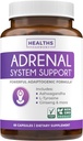 Adrenal System Support & Cortisol Manager (2 Month Supply) Leistungsstarke Ashwagandha & L-Tyrosine Fatigue Supplement - Erhalten Balanced Cortisol Levels, Gesundheit, & Stress Relief - Non-GMO - 60 Kapseln