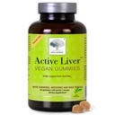 NORDIC Active Liver Gummi, Milchdistel, Artichoke & Turmeric Supplement, Natürliche Peach Mango Flavor, Sugar Free & Vegan, 60 Count (Pack 1)