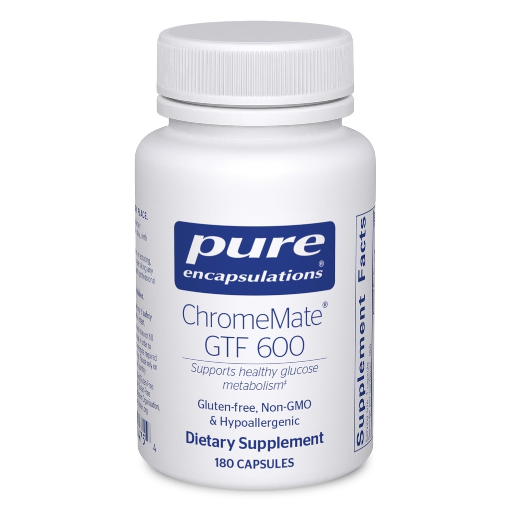 Encapsulations pures ChromeMate GTF Supplément pour le métabolisme et le muscle maigre*