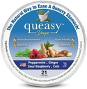 Drei Lollies Queasy Tropfen - Ease Chemotherapy Nausea & Travel Sickness - lindert einen trockenen Mund - natürliche Zutaten - 21 ct