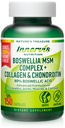 Boswellia MSM Complex 150 Caps – Unterstützt die gemeinsame Gesundheit | Collagen, Chondroitin, Turmeric