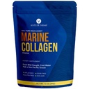 Fermes Antler - 100% pur, propre en poudre de collagène marin de l'épervier sauvage du Pacifique, 12 oz – soluble dans les liquides chauds ou froids, hautement biodisponible, absorption rapide, sans goût ni odeur