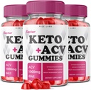 rize labs - Pro Fast Keto+ACV Gummies for Advanced Weight Loss, All Natural Keto Plus Apple Cider Vinegar 1000mg Supplement, Helps in Reducing Belly Fat, for Extra Strength (180 Gummies)