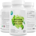 Advanved Ivory White Skin Caps- Maximum Potency 2028 mg Glutathione Skin Whitening 90 Capsules- GSH - Best Whitener- Whitens/Lightens Ihre Haut Ton-Natural Dark Spot Remover-Doctor Formuliert