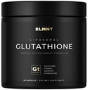 ELMNT 2150mg Super Liposomal Glutathion Supplement w. Vitamin C, Quercetin & Pure L Glutathione 2000mg Triple Action Formula Glutathione Liposomal Supplement w. Phospholipid Layer - 90 Pillen, Non-GMO