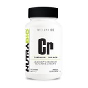 NutraBio Chelat Chromium GFT - 200 mcg - 90 Gemüsekapseln