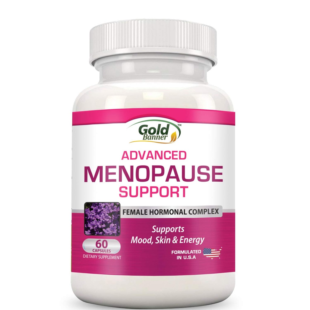 Fortgeschrittene Menopause Unterstützung - Natürliche weibliche Hormon-Komplex für heiße Flashes, Mood Swings & Vaginal Trockenheit - Schwarze Cohosh, Soy Isoflavones & Kräuterextrakt Formel - Enthält nicht Hormone