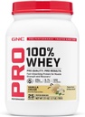GNC Pro Performance 100% Whey Protéine Poudre 2.0, Absorbage rapide pour la force musculaire et la récupération, Vanille, 25 portions
