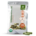 Moringa, 90 capsules véganes certifiées biologiques Pure Moringa Leaf Poudre