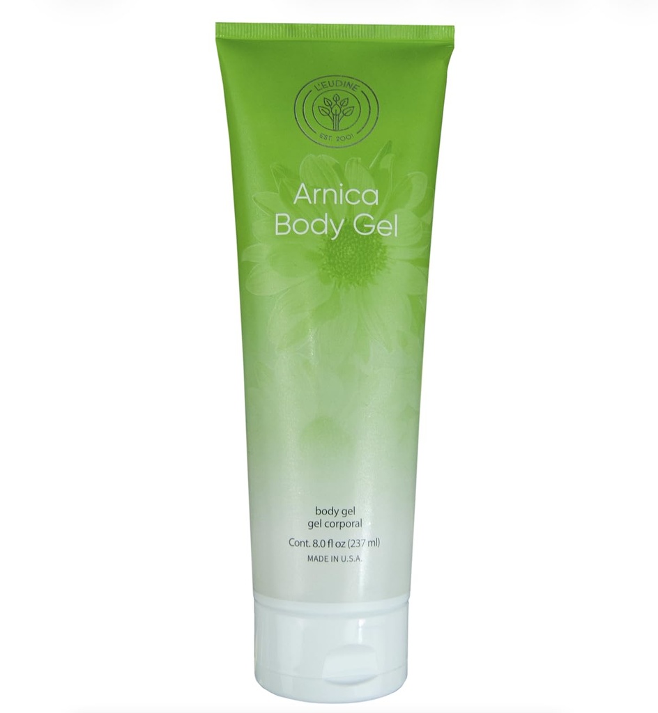 L’EUDINE Arnica Bruise Gel - Arnica Gel Maximale Stärke für Bruising und Swelling - Schnelle absorbierende Bruise Creme für die Behandlung von Muskeln Soreness - Natürliche Formel, 8 Fl Oz