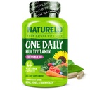 NATURELO Une multivitamine quotidienne pour les femmes 50+ (sans fer) - Soutien à la ménopause pour les femmes de plus de 50 ans - Supplément alimentaire complet - Non-OGM - Pas de soja - 60 capsules - 2 mois d'approvisionnement