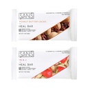 SANS Meal Ersatz-Protein Bar | All-Natural-Nahrungsbar Ohne Zusatz von Zucker | Dairy-Free, Soja-Free, und Gluten-Free | Essential Vitamins and Minerals (Peanut Butter Lovers, 12 Pack)