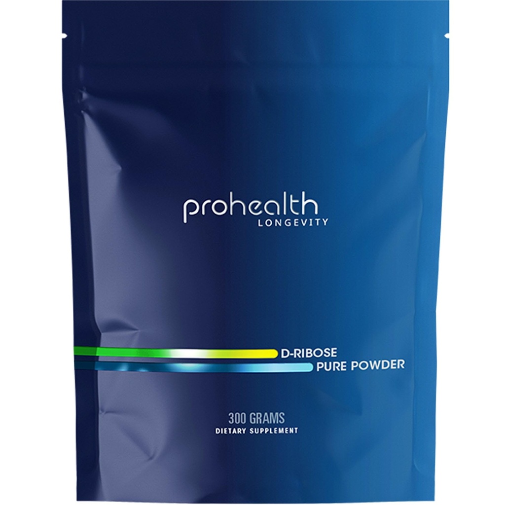 ProHealth D-Ribose (300 Grams) aide à restaurer + soutenir l'énergie.