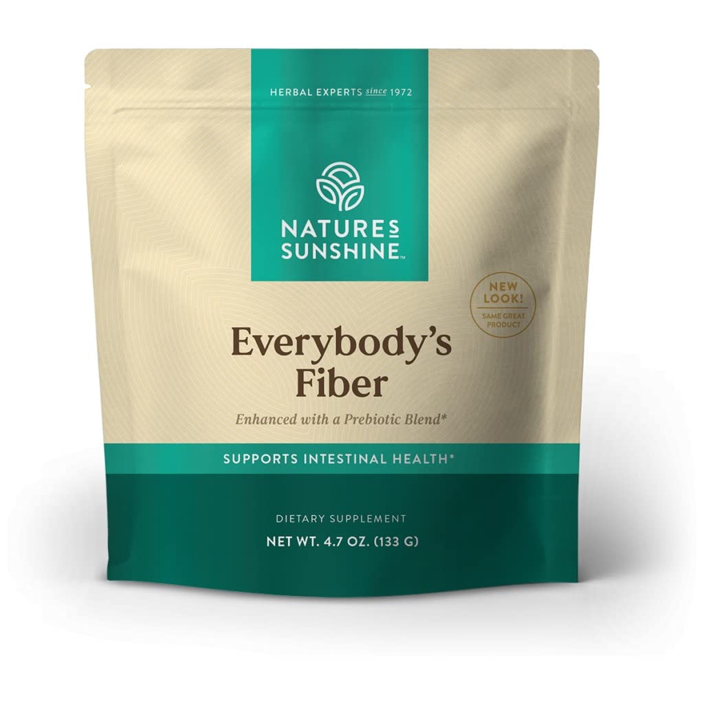 Natures Sunshine Every's Fiber, 4.6 oz. | Fördert Bowel Regularity, Abfallentfernung und Verdauungsgesundheit mit pflanzlichen Inhaltsstoffen