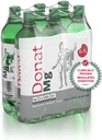 Natürliches Magnesiumwasser - 1000mg Magnesium in 1000ml ''Donat Mg''' Bulk Pack 6x1L