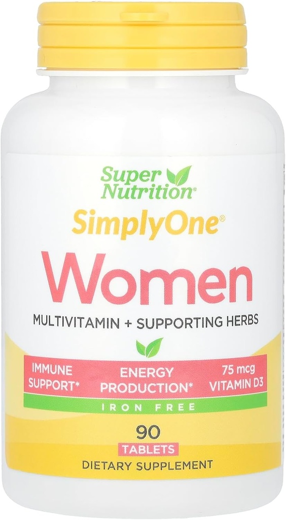SuperNutrition SimplyOne Multi-Vitamin für Frauen, 90 Zähler