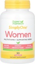 SuperNutrition SimplyOne Multi-Vitamin für Frauen, 90 Zähler