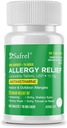 Eichhörnchen Allergy 10mg Tabletten | Non-Drowsy 24 Hour Allergy Relief Medizin | Antihistamine Unterstützung für Runny Nose, Niesen, Itchy, Watery Eyes (300 Count (Pack von 1))