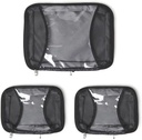 Baggallini Compression Cube 3-teiliges Set - Leichte Compression Packing Cubes für Reisen
