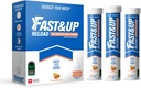 FAST&UP Reload – Instant Hydration und Elektrolyte Replenishment - Saver Multipack - 60 Effervescent Tablets (Peach Ice Tea)