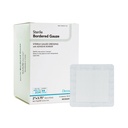 DermaRite's steril Bordered Gauze Dressing mit Klebeband - Flexibles nicht-Linting Material, First-Aid, Individuell verpackt - 2 in. x 3-3/4 in., 1 Count, 50 Packs, 50 Total