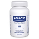 Encapsulations pures Supplément Beauté Ultra Advanced Cheveux/Peau/Nails - Supplément Biotin & Collagen pour cheveux sains, ongles forts et soutien de la peau juvénile* - 60 Capsules