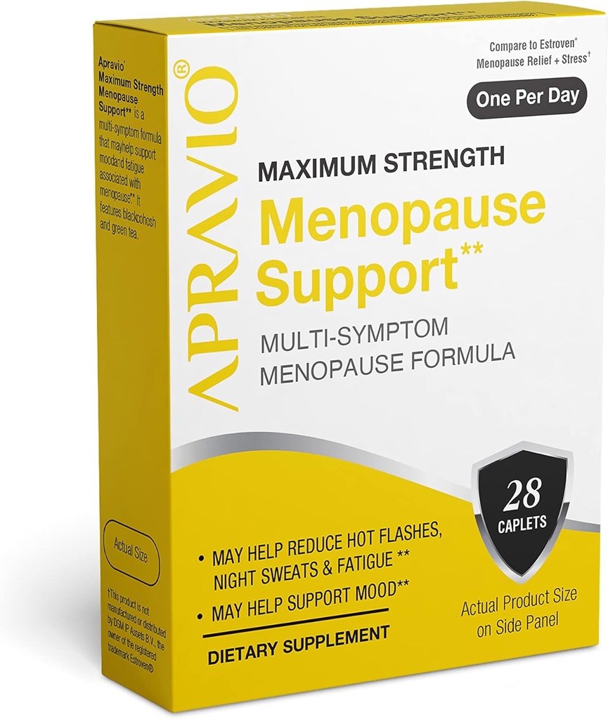 Soutien de la ménopause, soulagement de la ménopause pour les femmes, réduire les éclairs chauds, les sueurs nocturnes et les échangistes d'humeur, équilibre maximal de l'hormone de force, 28ct