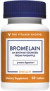 Der Vitamin Shoppe Bromelain 500MG & 2.000 GDU, unterstützt Protein Digestion & Absorption, Enzyme, die von Ananas (60 Kapseln)