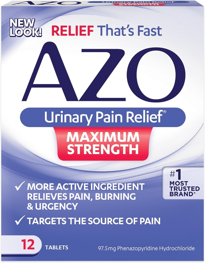 AZO STANDARD MAX RENFORCEMENT 12Tablettes