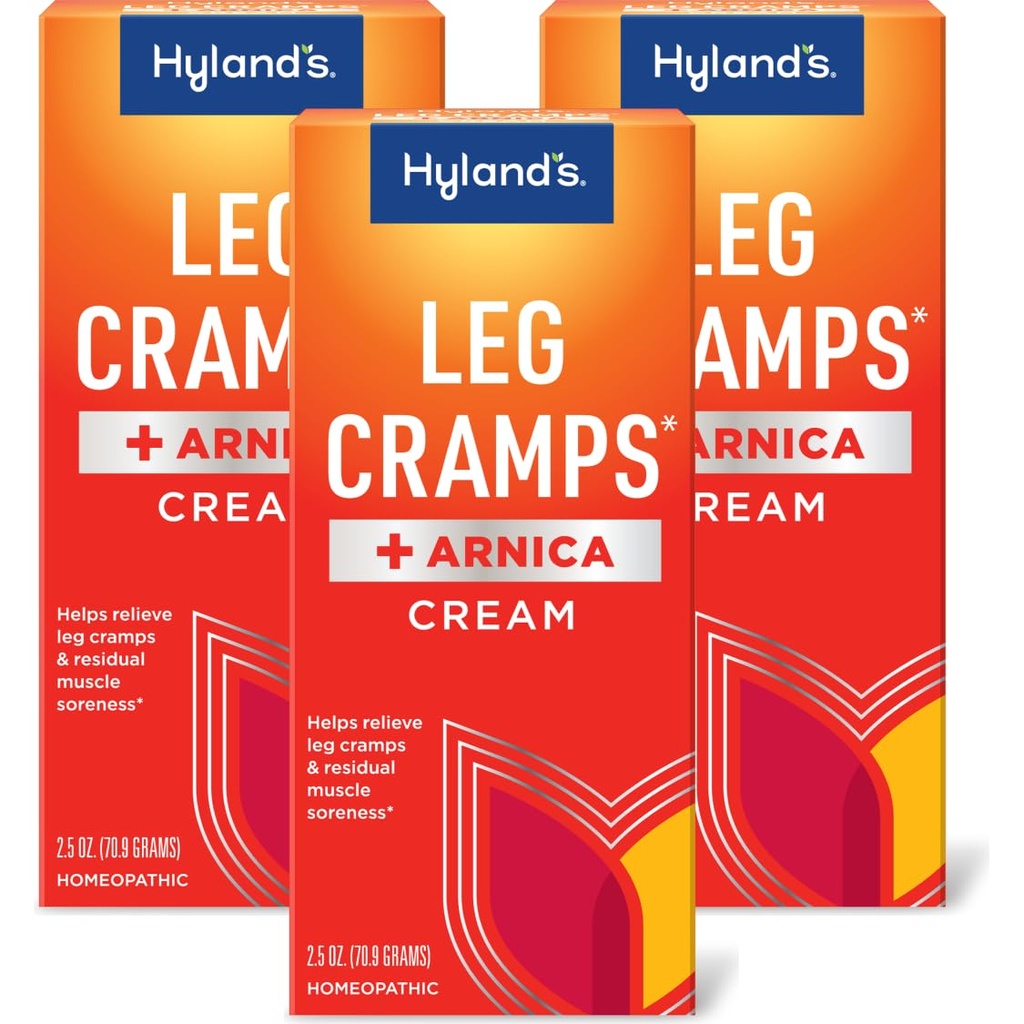 Hyland's Leg Cramps Salbe, Arnica Gel Leg Cramp Relief, 2,5 oz (Pack von 3)