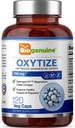 Oxytize 750 mg 120 Vcaps - Natural Magnesium Oxide Oxygen Based Colon Cleanse Gentle Laxative - Supports Healthy Digestive Tract Regularity