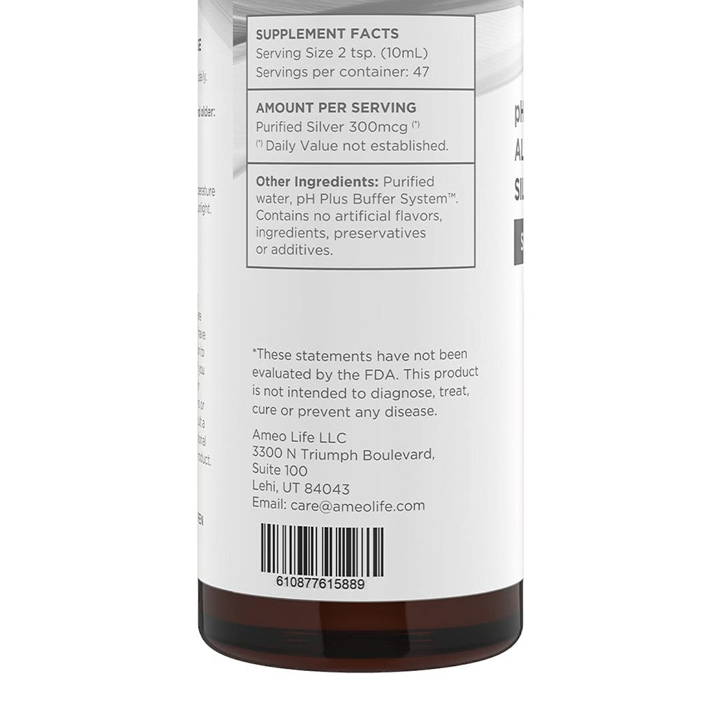 pH Balanced Alkaline Silber Lösung