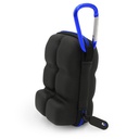 CASEMATIX Asthma Inhalator Halter Case Passt zwei Standard-Rescue Inhalatoren mit Lanyard und Clip auf Schlüsselanhänger Carabiner, enthält nur Asthma Case