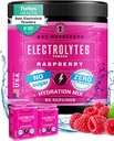 KEY NUTRIENTS Multivitamin Elektrolyte Pulver Kein Zucker - Juicy Raspberry Elektrolyt Pulver - Hydration Pulver - Keine Kalorien, Glutenfreie Keto Elektrolyte Pulver - 90 Servierungen - Made in USA