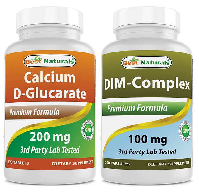 Calcium D-Glucarat 200 mg & DIM Supplement 100 mg