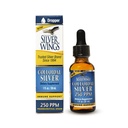 Natural Path Silver Wings Kolloidale Silberflüssigkeit - Enhanced Immun Support Supplement - 250ppm (1250mcg) - 1oz Dropper
