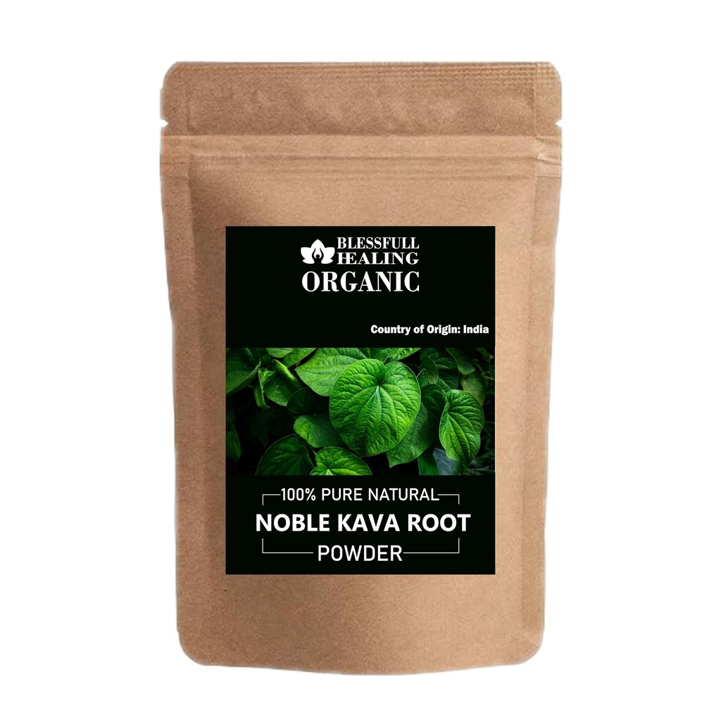 Bio Noble Kava Root Pulver 100% reine natürliche 100 Gramm / 3.52 Unze