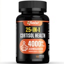 Cortisol Health Supplement, 25-in-1 Cortisol Reducer für Damen und Herren, Cortisol Ergänzungen für mit Ashwagandha, Rhodiola Rosea, L-Theanine, 10 Kapseln