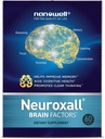 NANOWELL Neuroxall Brain Factors - Cognitive Support with Vitamin B6, Astaxanthin, Ginkgo Biloba Extract & Phosphatidylserine - Boosts Brain Health, Memory & Focus - 60 Softgels