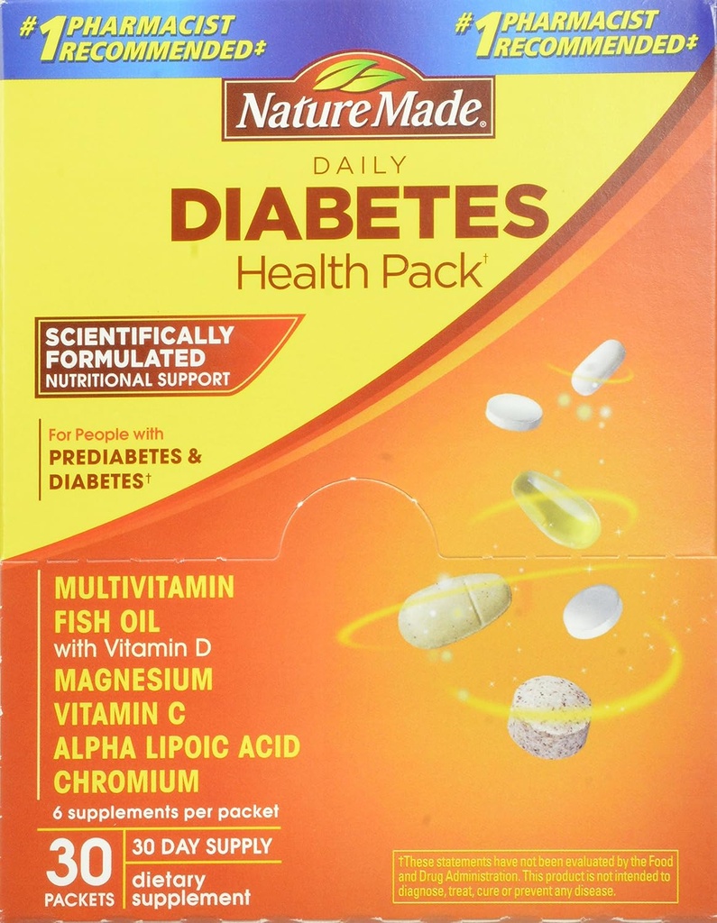 Trousse de santé pour le diabète faite de la nature, 30 mois