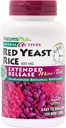 NaturesPlus Actifs à base de plantes Riz de levure rouge à libération prolongée 600 mg - 120 Mini-Tabs, pack de 2 - Soutient le bien-être général - Végétarien, Sans gluten - 120 Total des portions