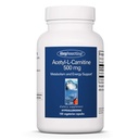 Allergy Research Group Acetyl-L-Carnitin 500mg Supplement - Metabolismus und Energieunterstützung, ALC, freie Form Aminosäure, vegetarische Kapseln - 100 Count