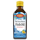 Carlson - The Very Finest Fish Oil, 1600 mg Omega-3s, Liquid Fish Oil Supplement, Norwegian Fish Oil, Wild-Caught, Sustainable Sourced Fish Oil Liquid, Lemon, 200ml, 6.7 Fl Oz