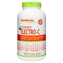 NutriBiotic - Cherry Electro-C Vitamin C & Elektrolyt-Pulver, 16 Oz | 850 Mg Vitamin C Pro Servieren | Effervescent Elektrolyt Recharge | Buffered & High Soluble | Non-GMO & Gluten Free