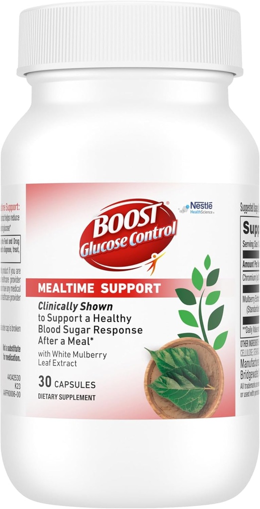 BOOST Glucose Control Repas de soutien complément alimentaire, 30 ct