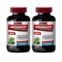 Diuretic Pills - Spargel 600 MG - Young Shoots Extract - Premium-Diätary Supplement - Antioxidans Ergänzung für Haut - Spargelextrakt, Antioxidans Ergänzung, Spargel Pillen - 2B 120 Kapseln